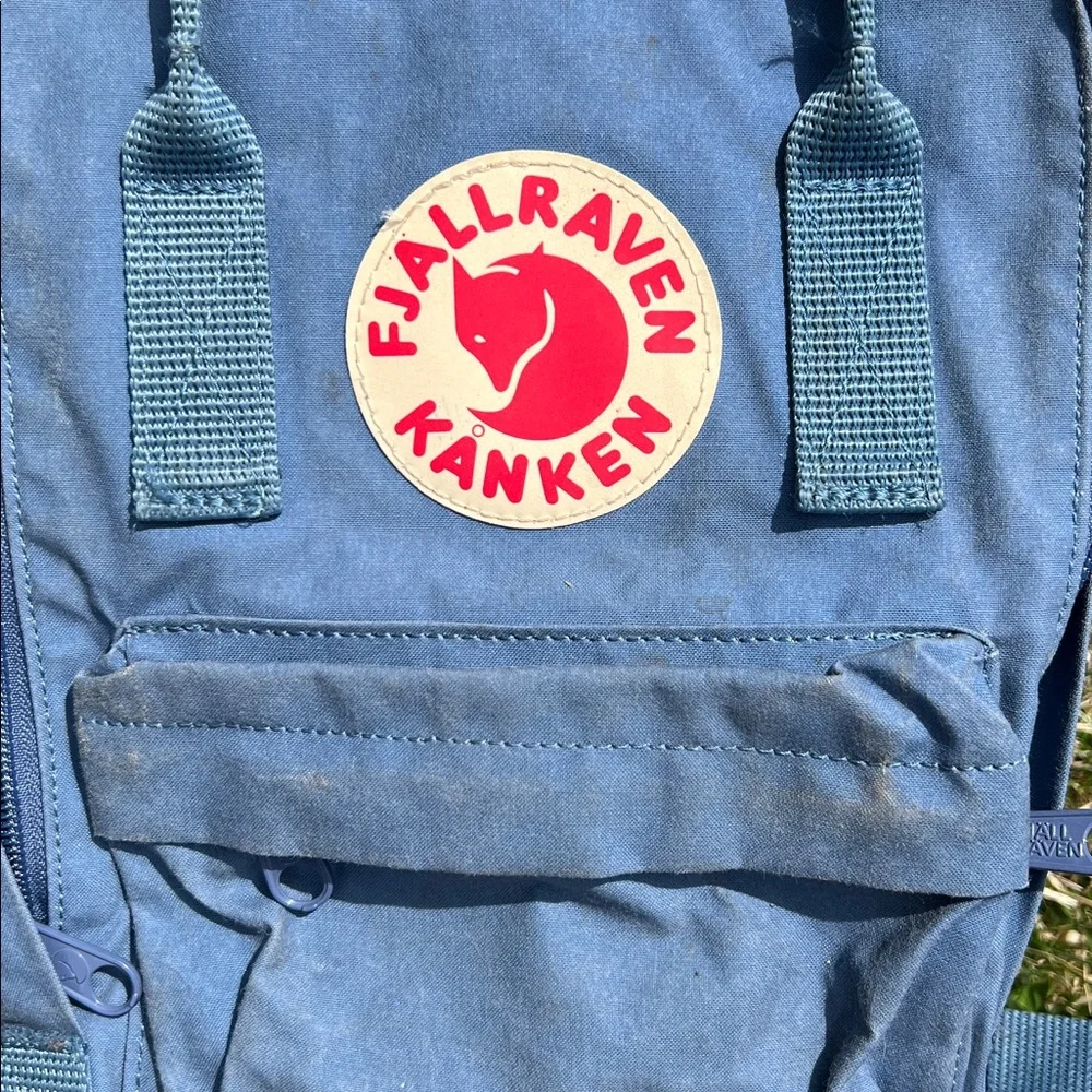 🇸🇪Mini Kånken Backpack - Fjällräven - Sky Blue 7L Good Used Condition